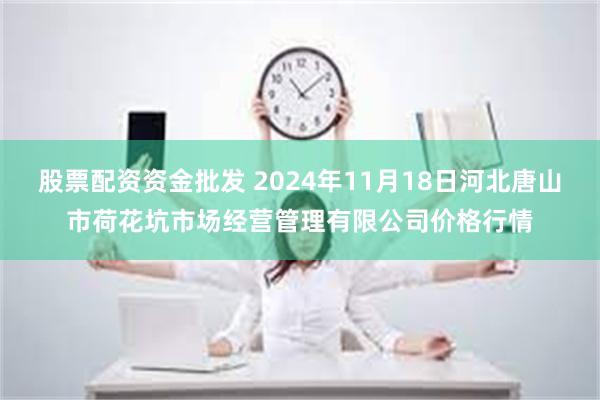 股票配资资金批发 2024年11月18日河北唐山市荷花坑市场