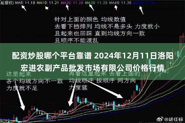 配资炒股哪个平台靠谱 2024年12月11日洛阳宏进农副产品批发市场有限公司价格行情