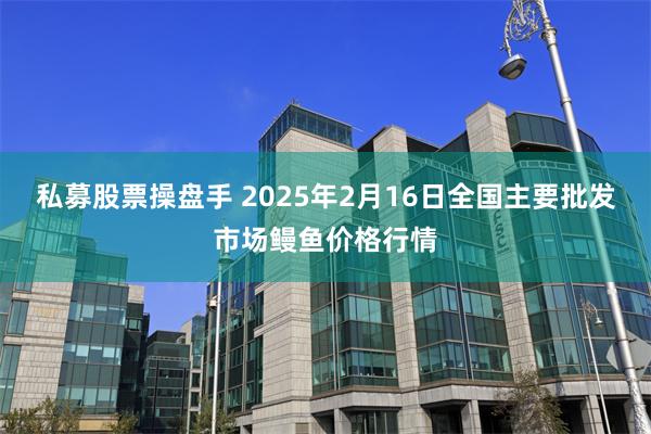 私募股票操盘手 2025年2月16日全国主要批发市场鳗鱼价格行情